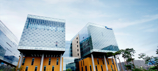 경기 판교 소재 만도 연구개발 센터. 만도 홈페이지